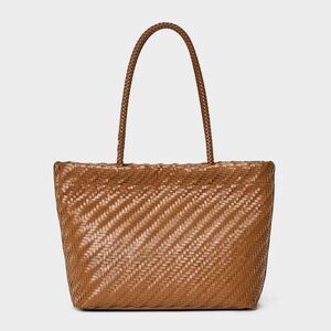 A New Day - Woven Tote Bag - A New Day Brown Brown